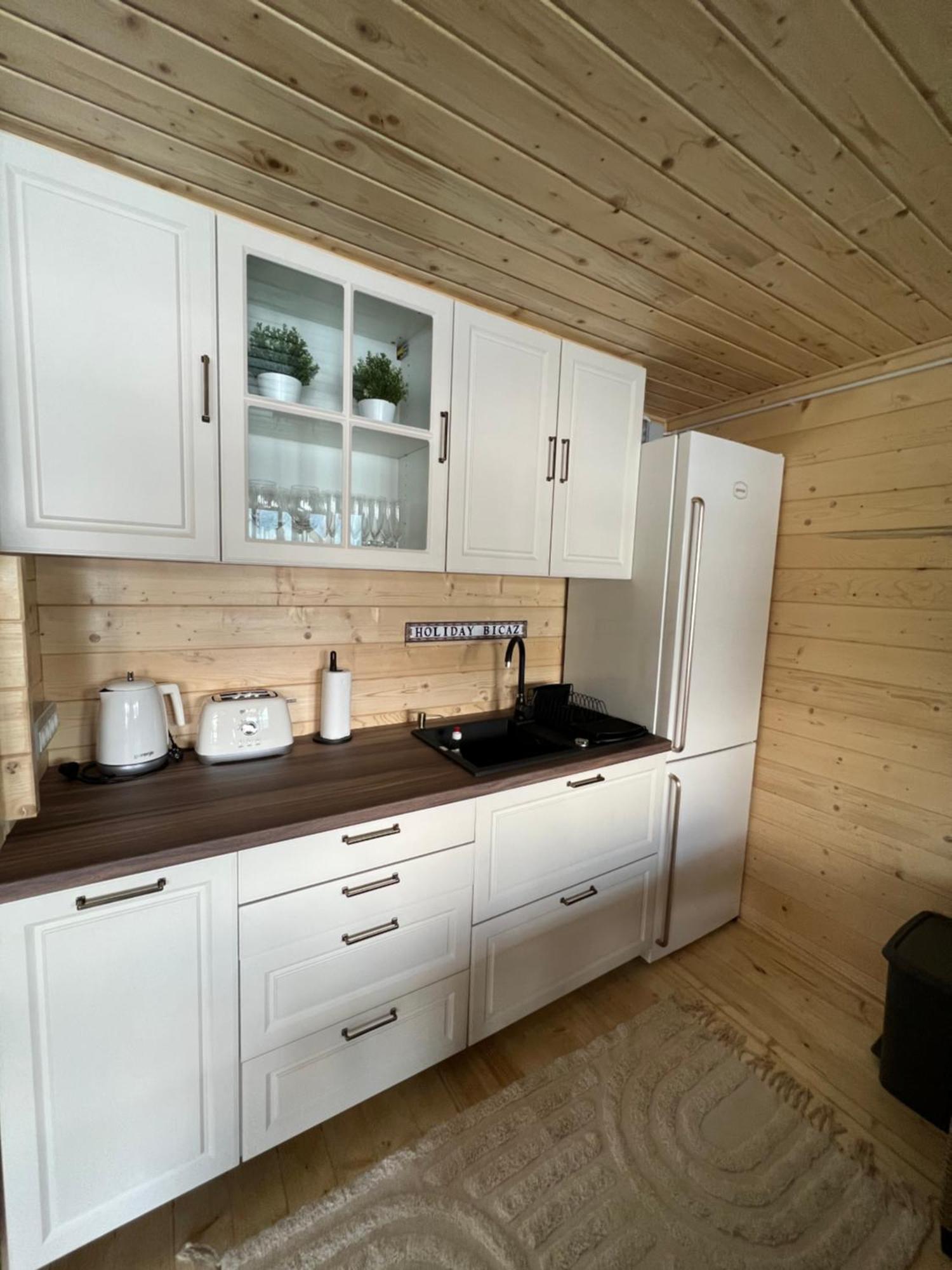 Holiday Bicaz Bungalows On The Lake Exteriör bild